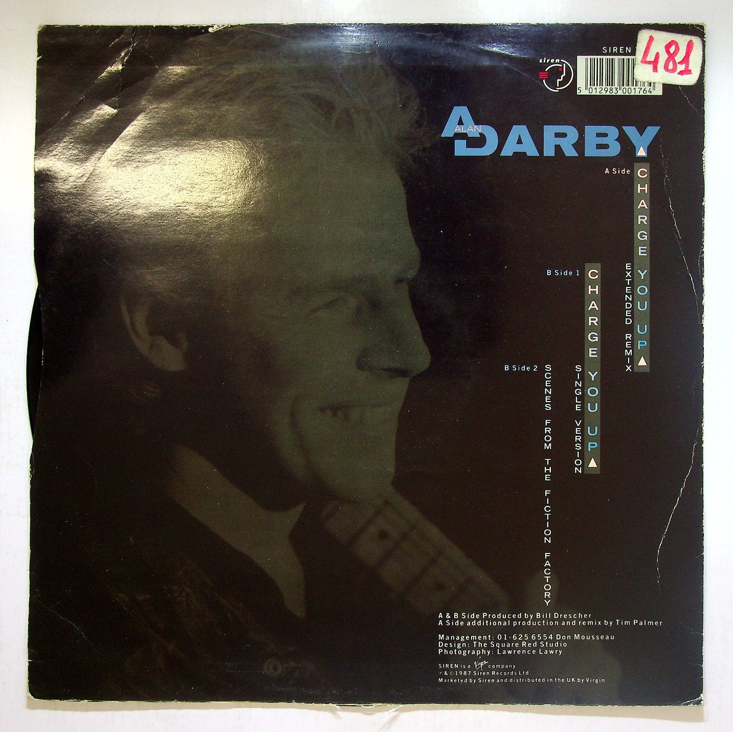 EBOND Alan Darby - Charge You Up Vinile V114122