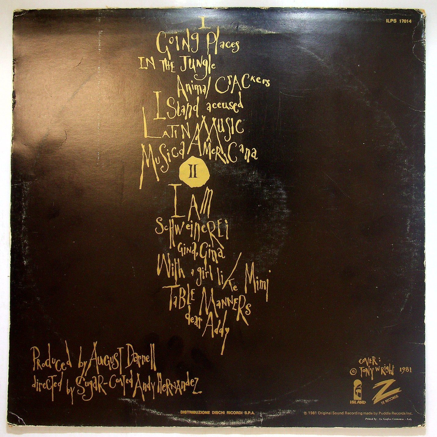 EBOND Kid Creole And The Coconuts - Fresh Fruit In Foreign Places Vinile V115001