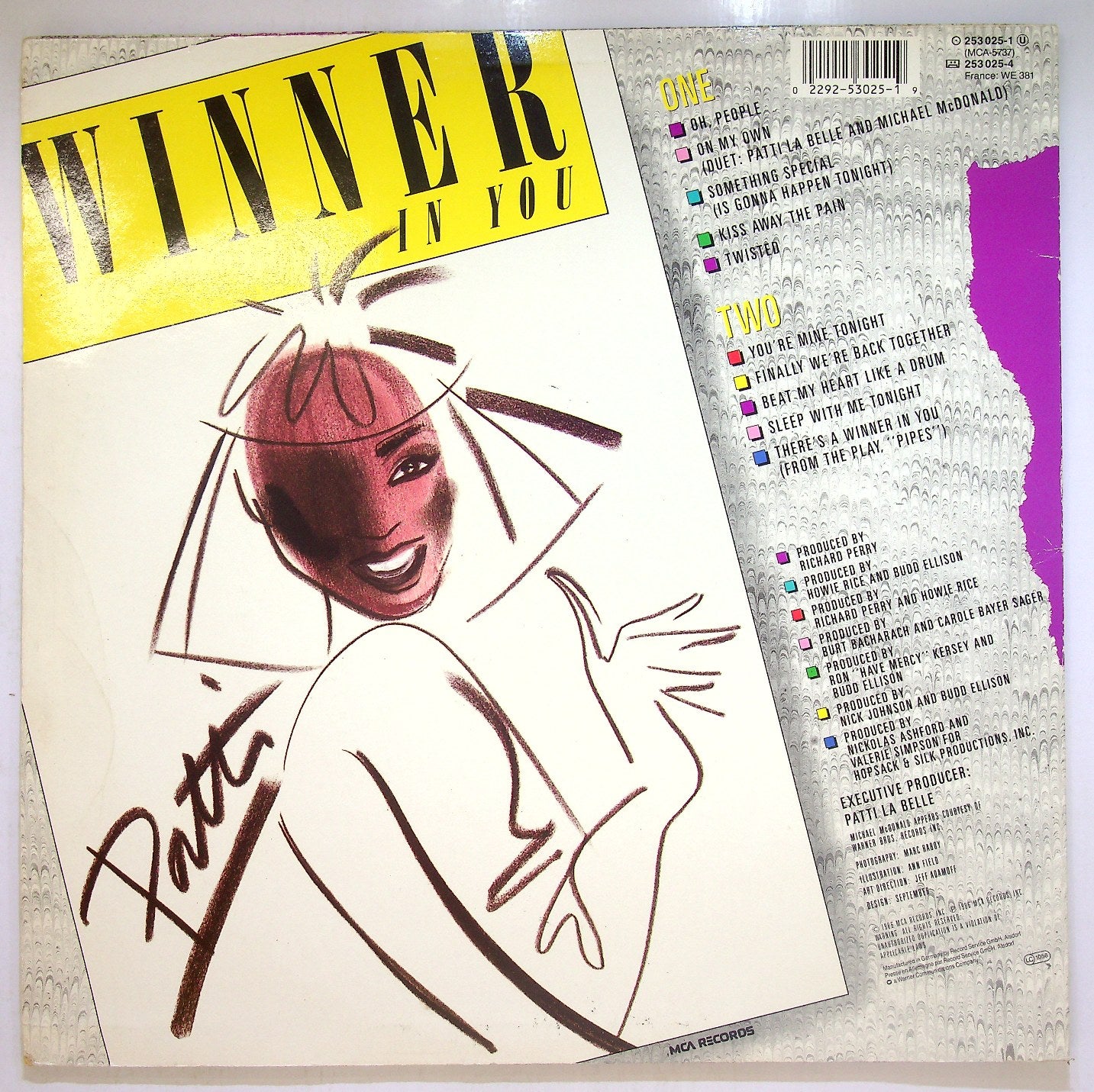 EBOND Patti LaBelle - Winner In You Vinile V115007