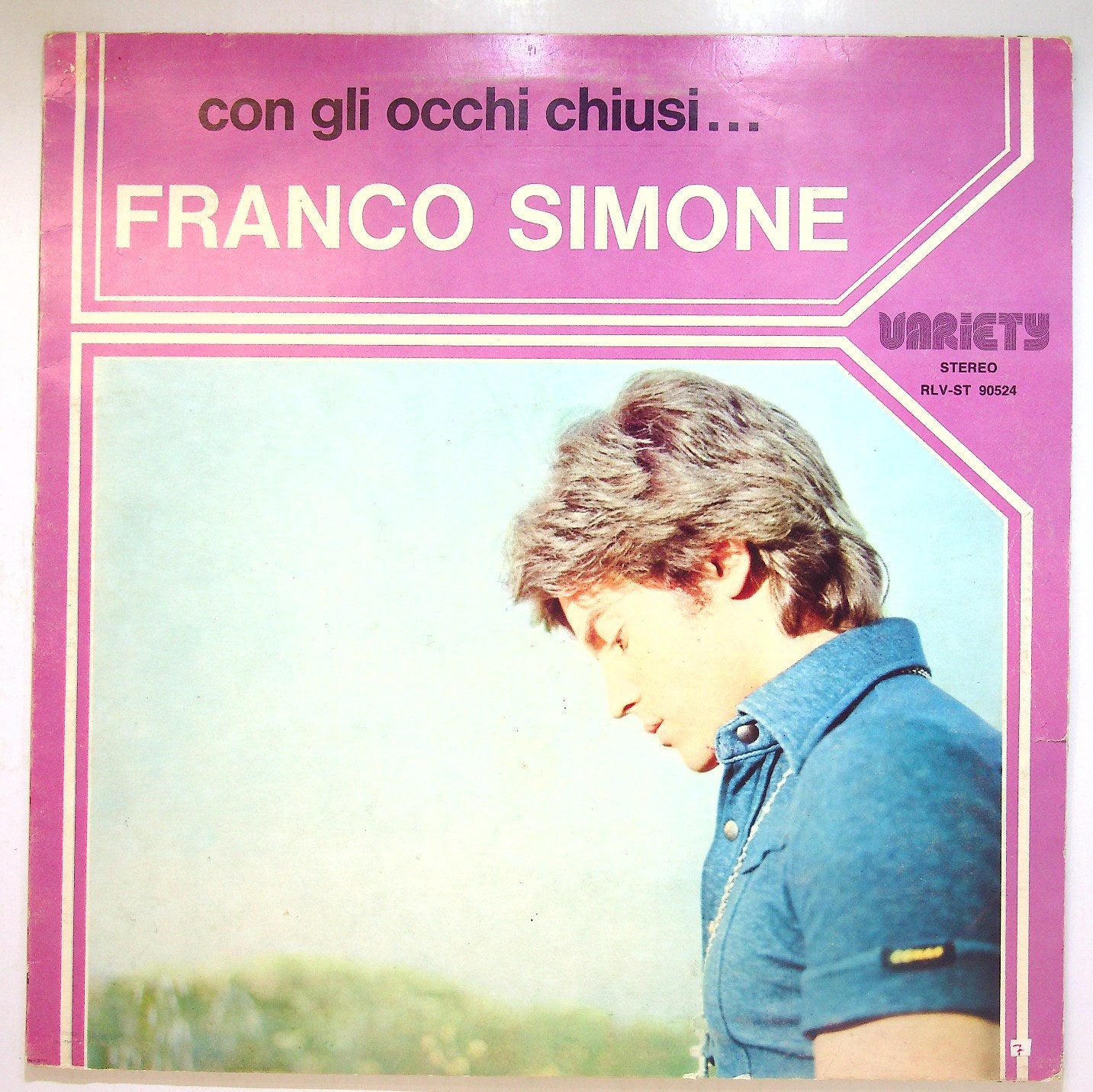 EBOND Franco Simone - Con Gli Occhi Chiusi... Vinile V115010