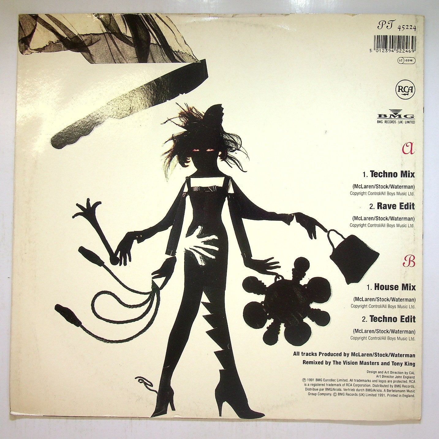 EBOND Malcolm McLaren Featuring Alison Limerick - Magic's Back Vinile V115014