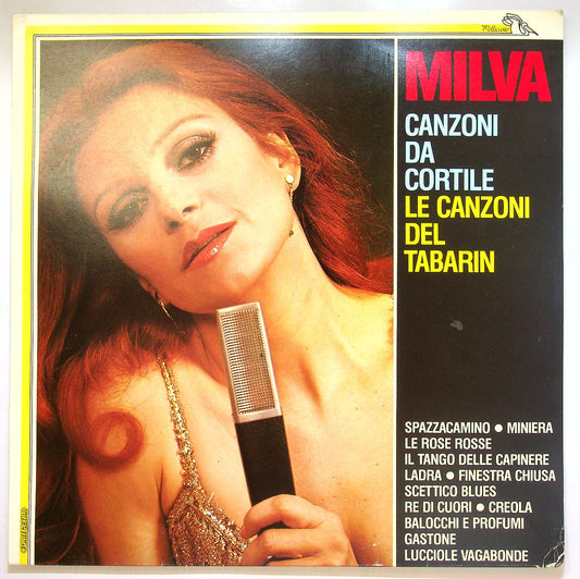EBOND Milva - Le Canzoni Del Tabarin - Canzoni Da Cortile Vinile V115026