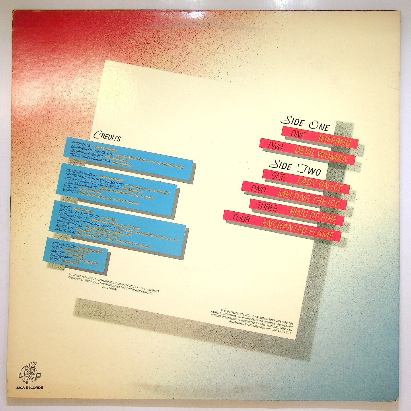 EBOND Fire And Ice - Fire And Ice Vinile V115029