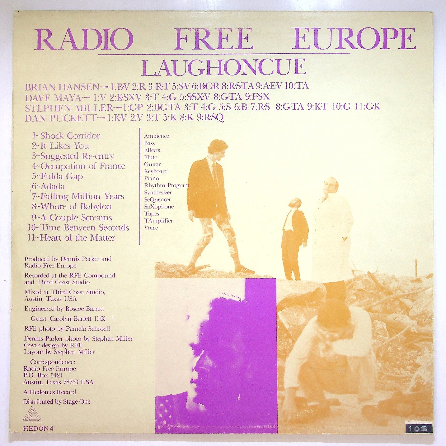 EBOND Radio Free Europe - Laughoncue Vinile V115038