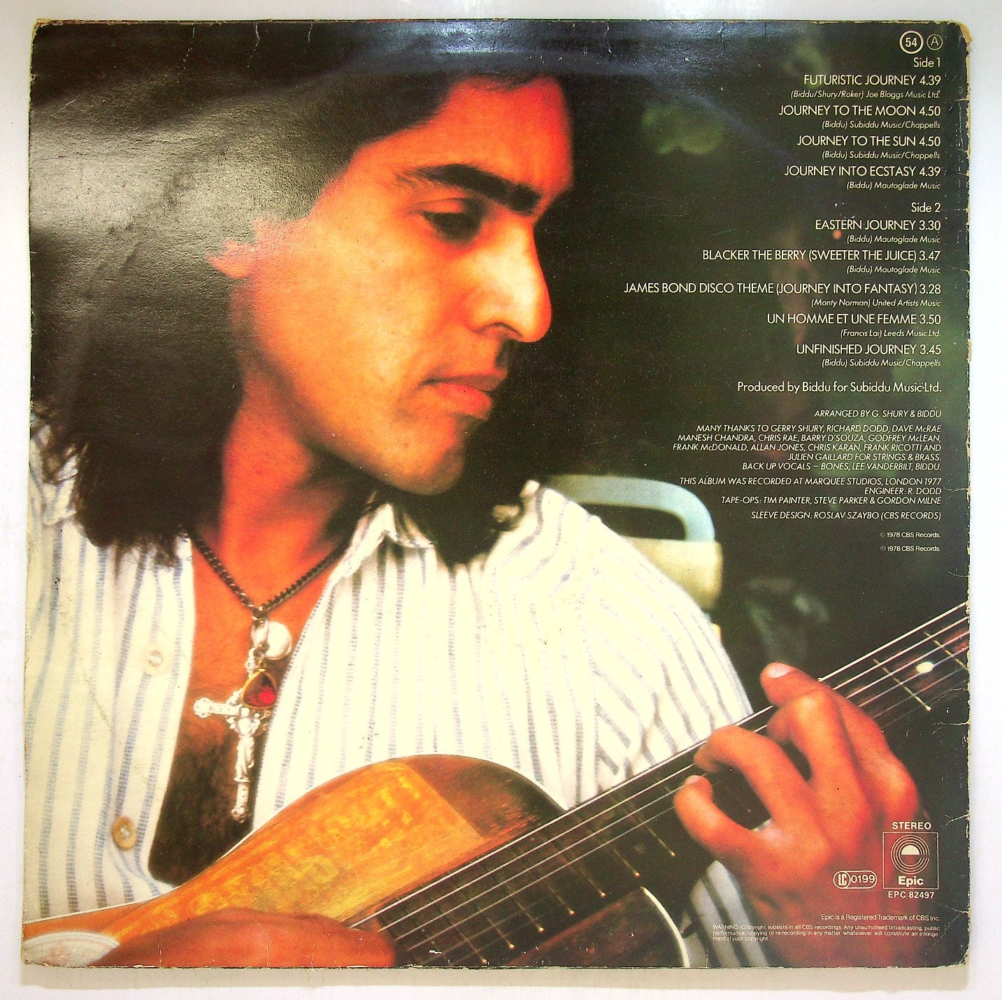 EBOND Biddu Orchestra - Futuristic Journey Vinile V115045