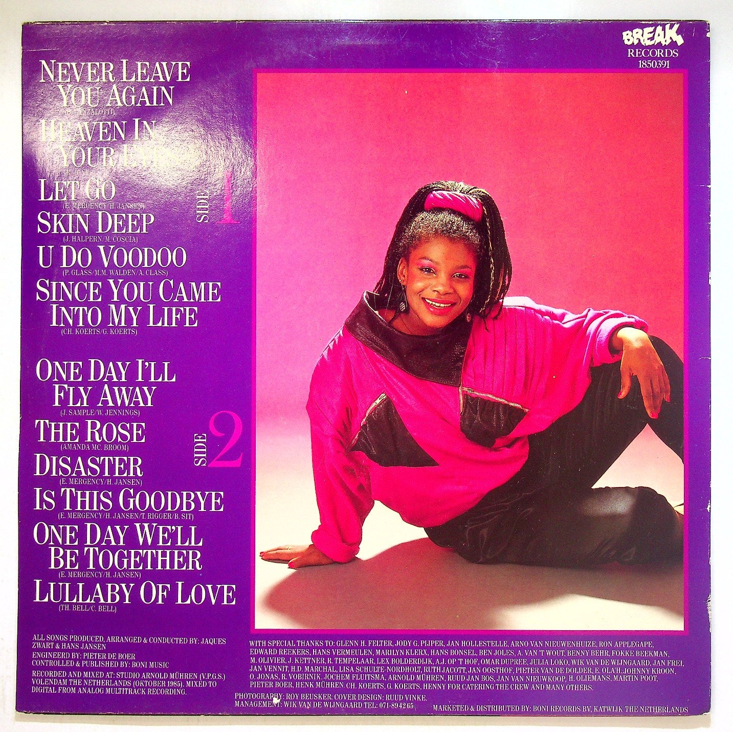 EBOND Glenda Peters - Never Leave You Again Vinile V115068