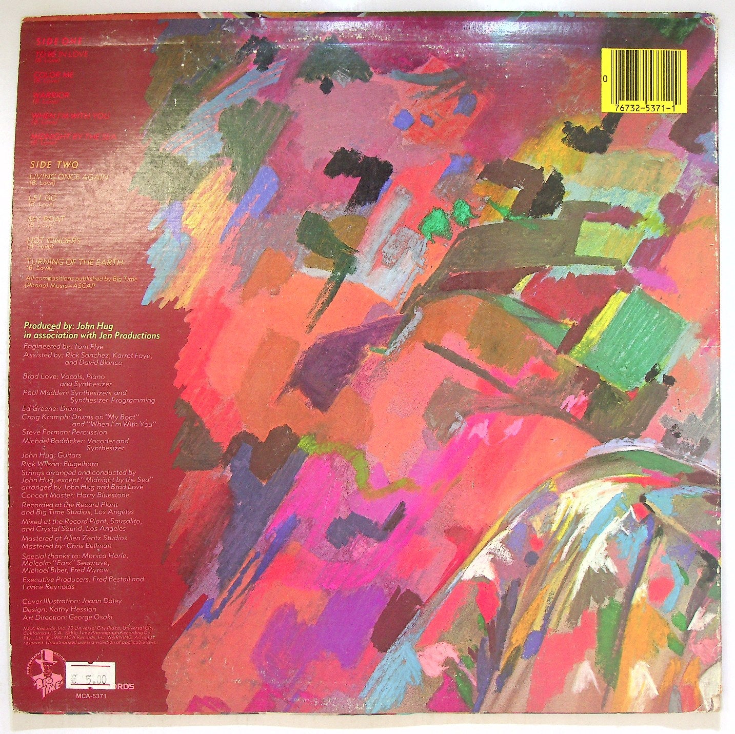 EBOND Brad Love - Brad Love Vinile V115117