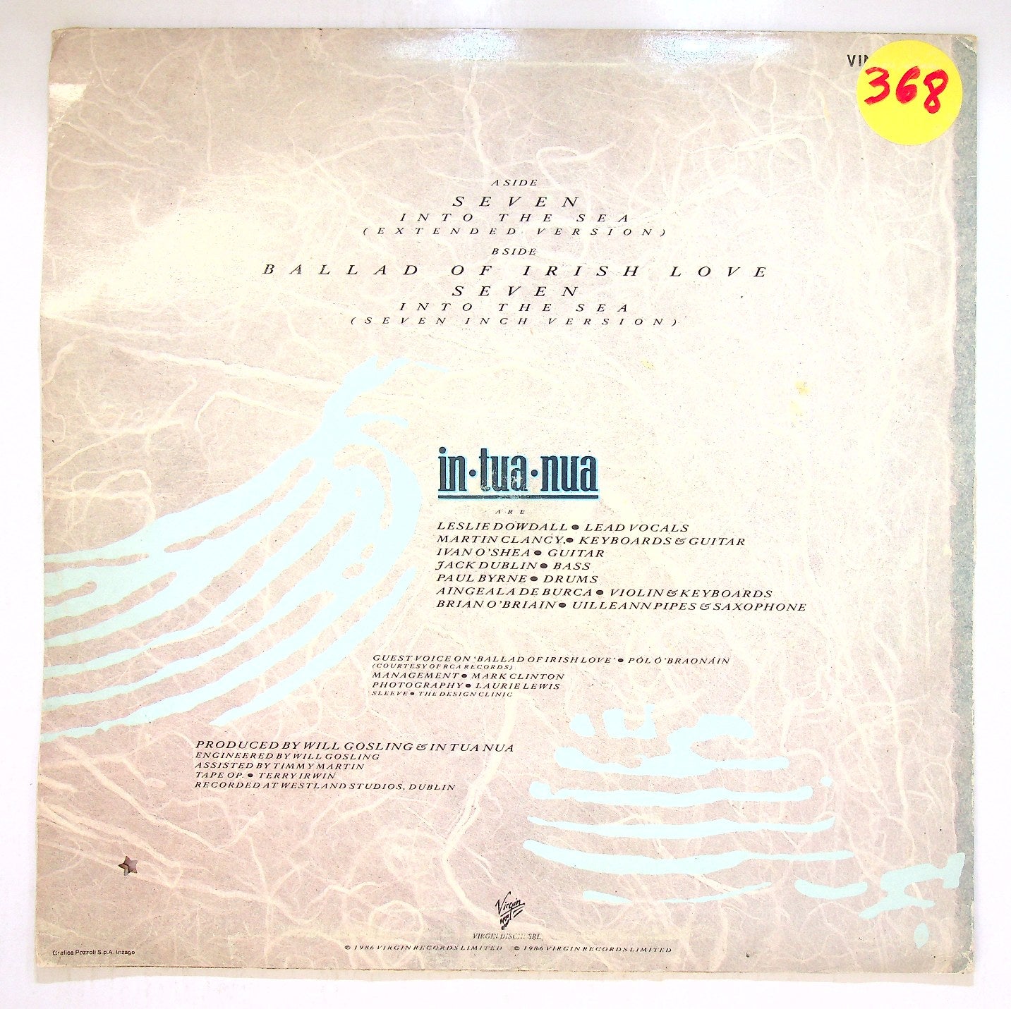 EBOND In Tua Nua - Seven Into The Sea Vinile V115122