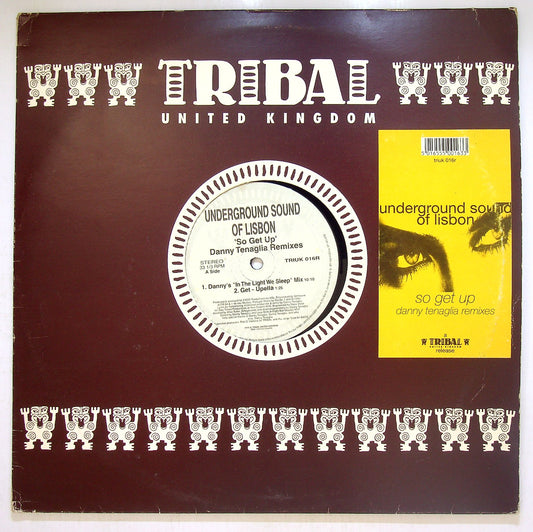 EBOND Underground Sound Of Lisbon - So Get Up (Tenaglia Remixes) Vinile V115148