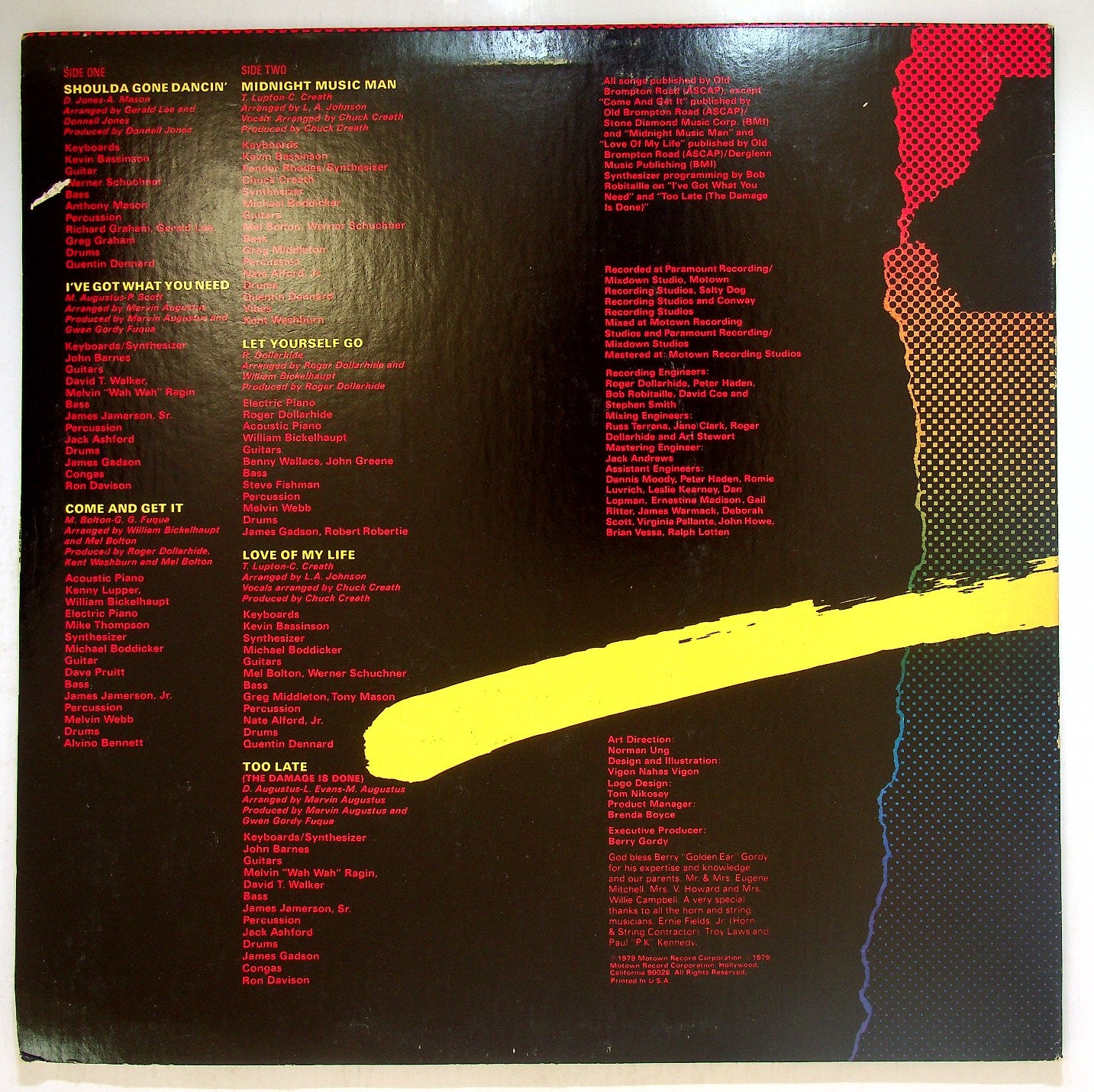 EBOND High Inergy - Shoulda Gone Dancin' Vinile V116009