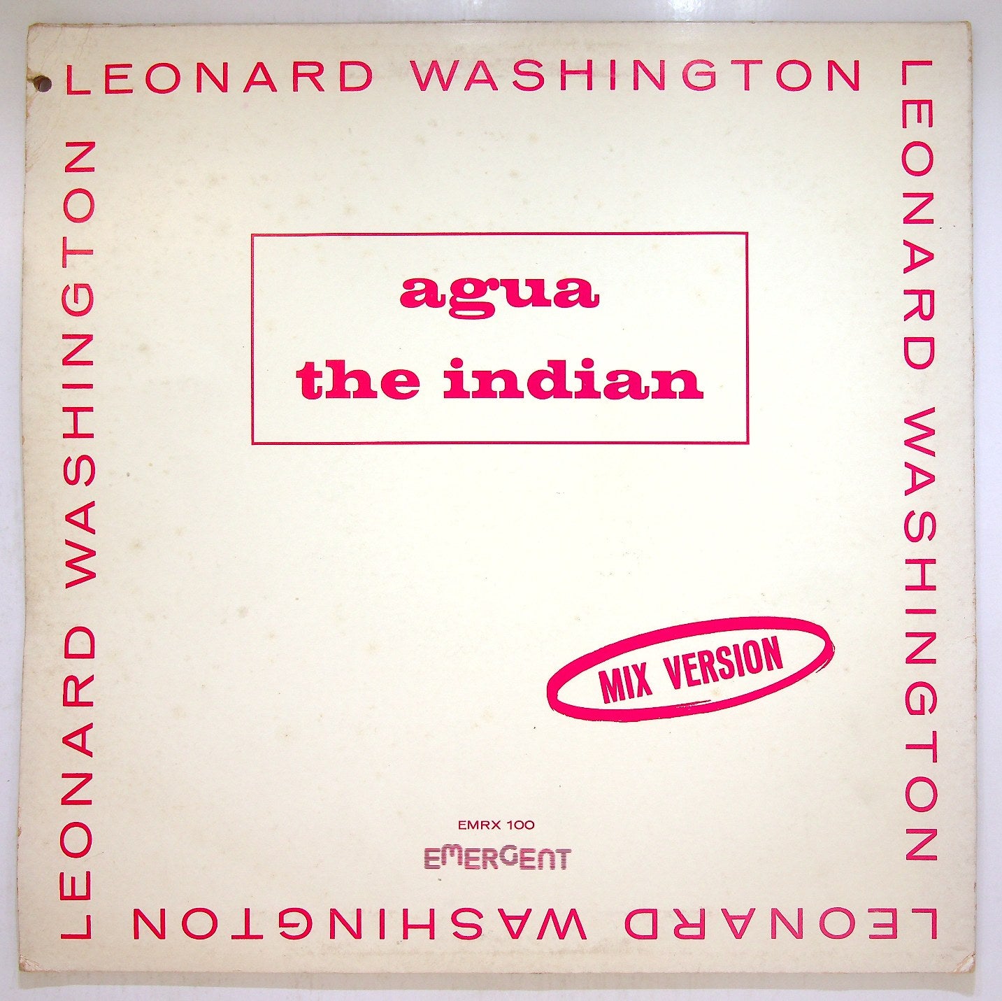 EBOND Leonard Washington - Agua Vinile V116027