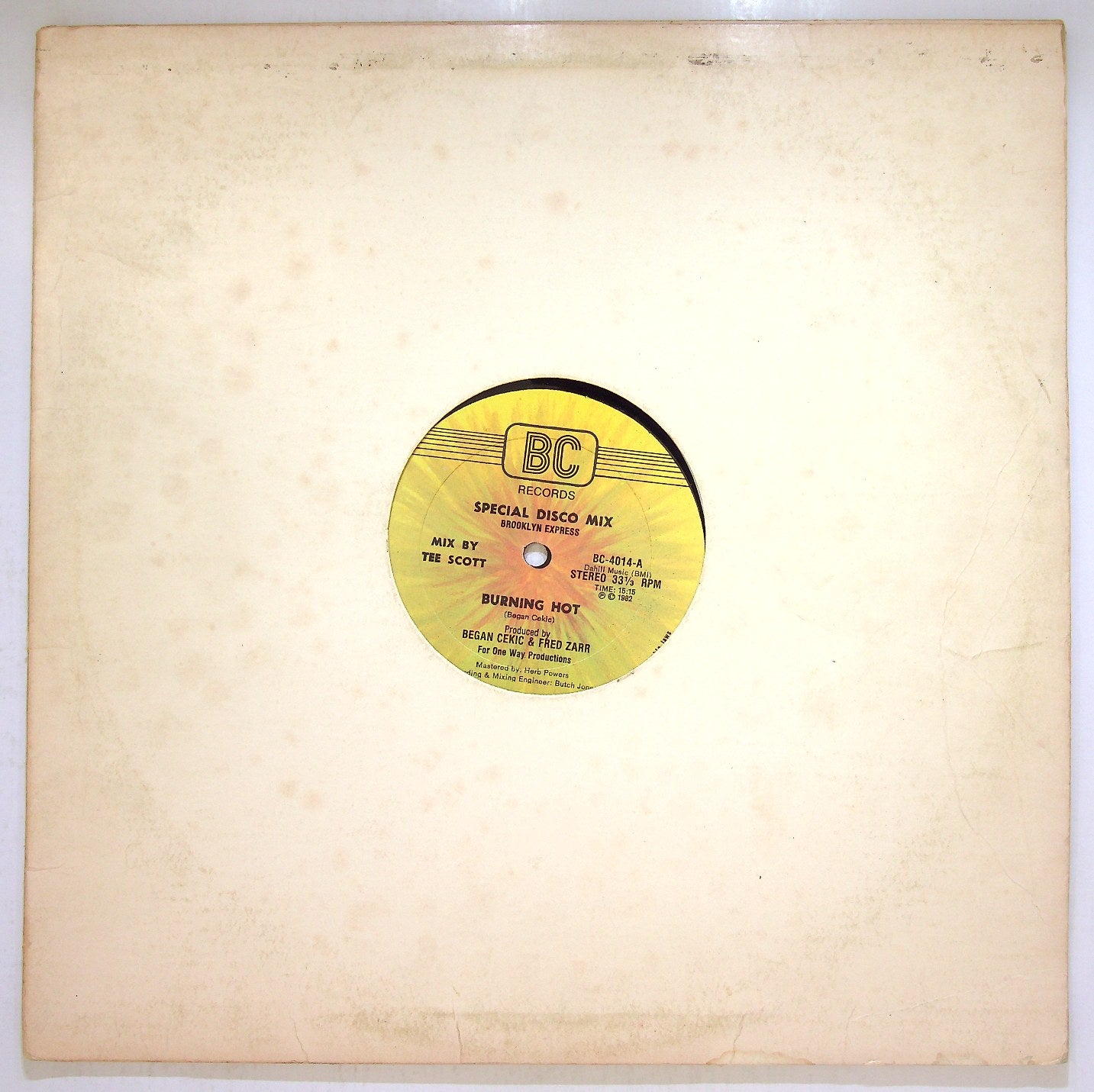 EBOND Brooklyn Express - Burning Hot Vinile V116044