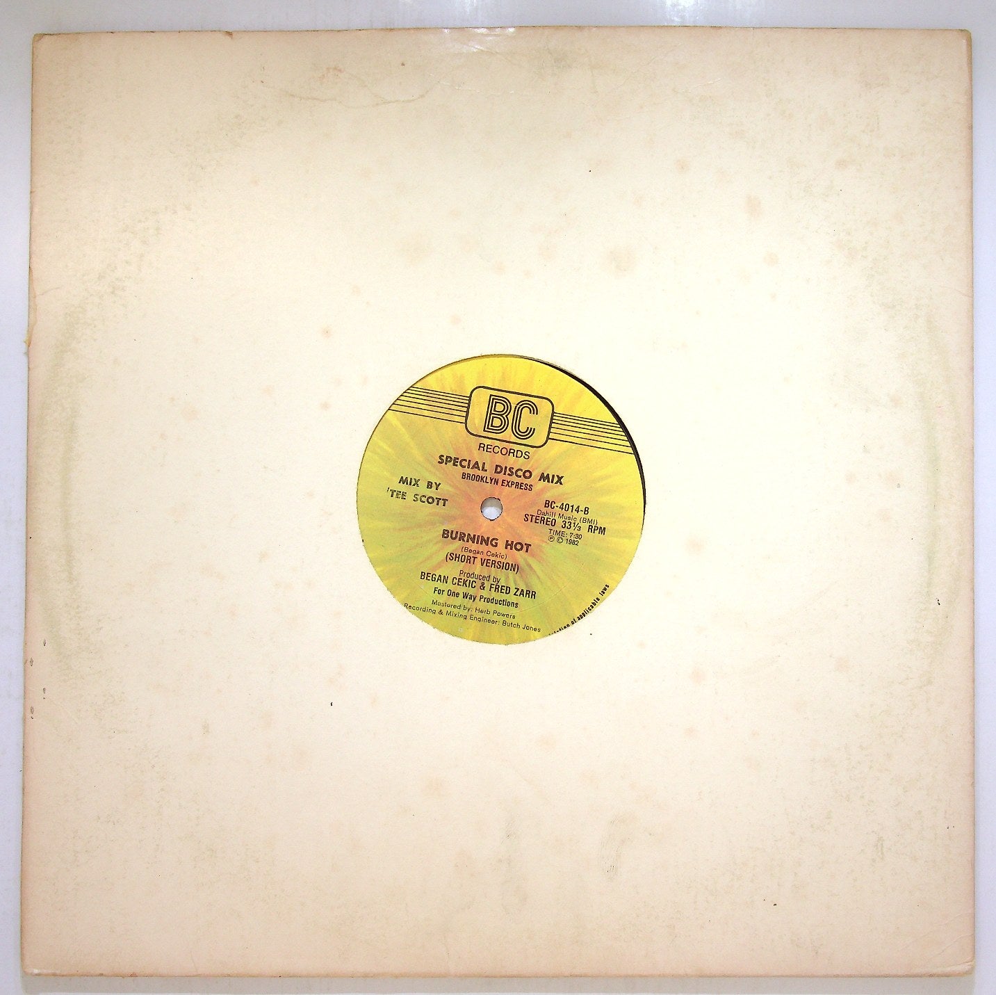 EBOND Brooklyn Express - Burning Hot Vinile V116044
