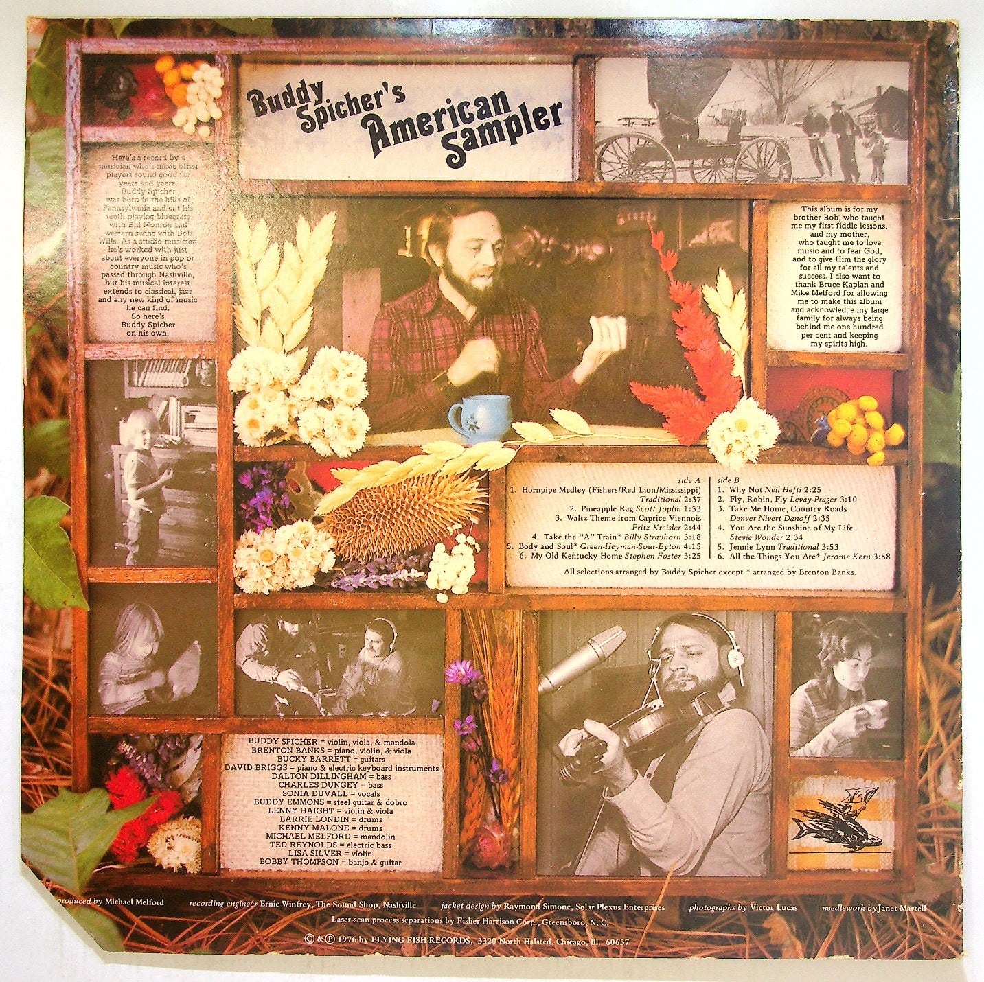 EBOND Buddy Spicher - American Sampler Vinile V116066