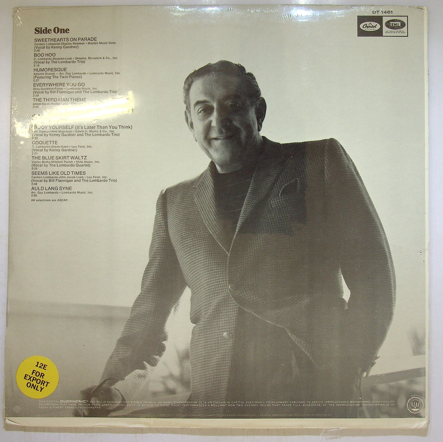 EBOND The Best Of Guy Lombardo And The Royal Canadians Vinile V116070
