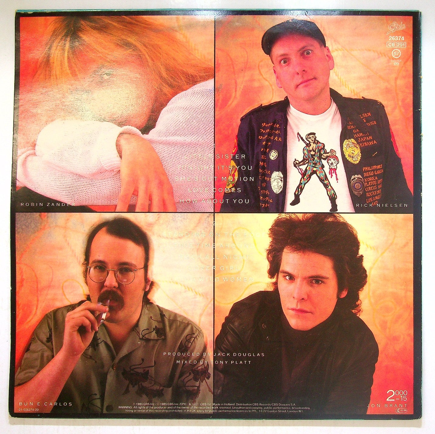 EBOND Cheap Trick - Standing On The Edge Vinile V116073