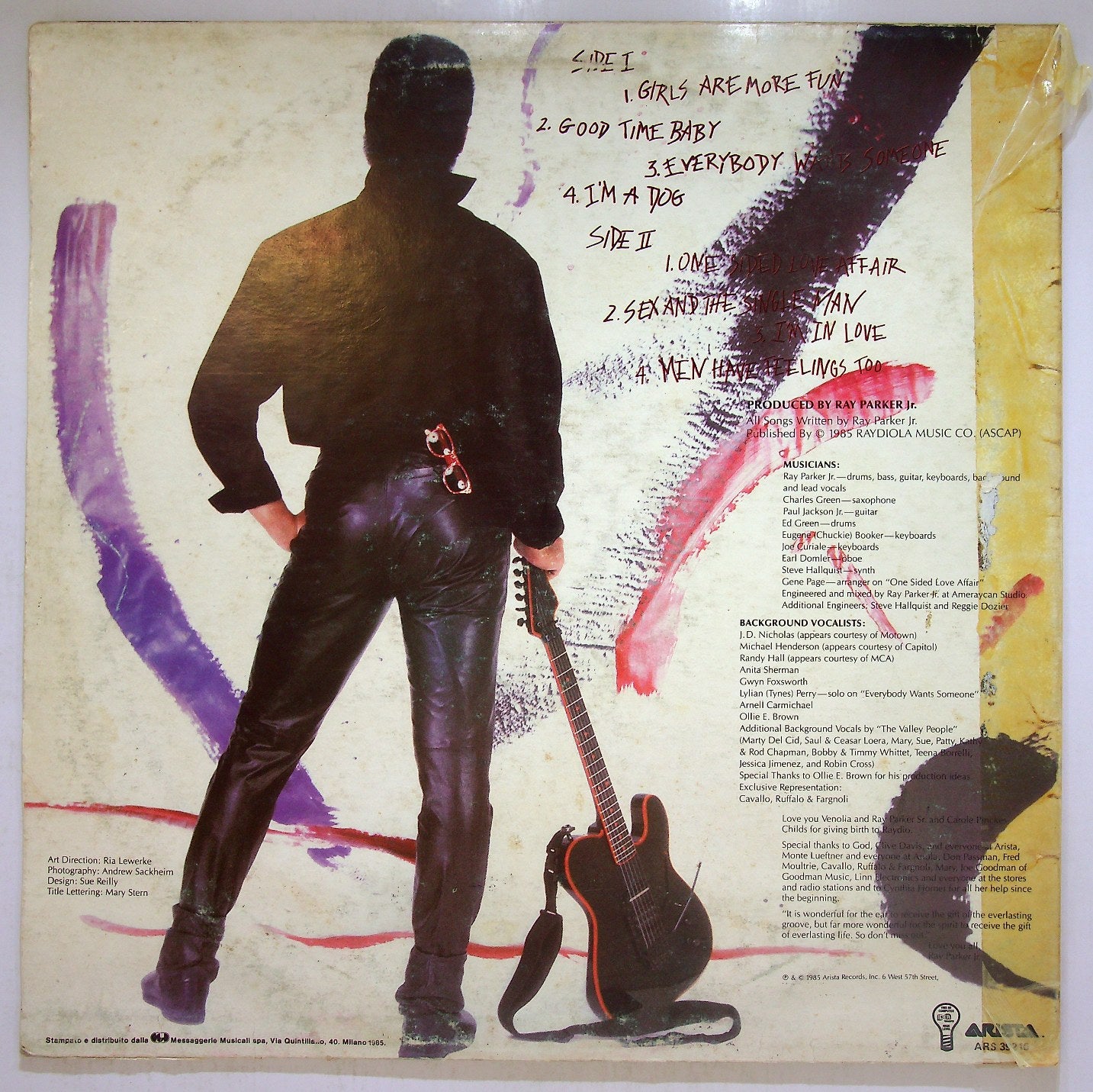 EBOND Ray Parker Jr. - Sex And The Single Man Vinile V116084
