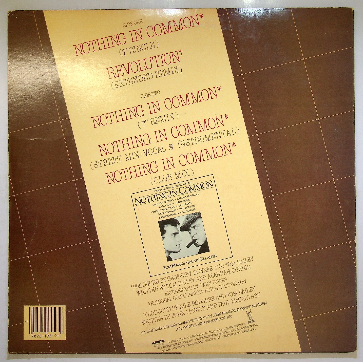 EBOND Thompson Twins - Nothing In Common Vinile V116094