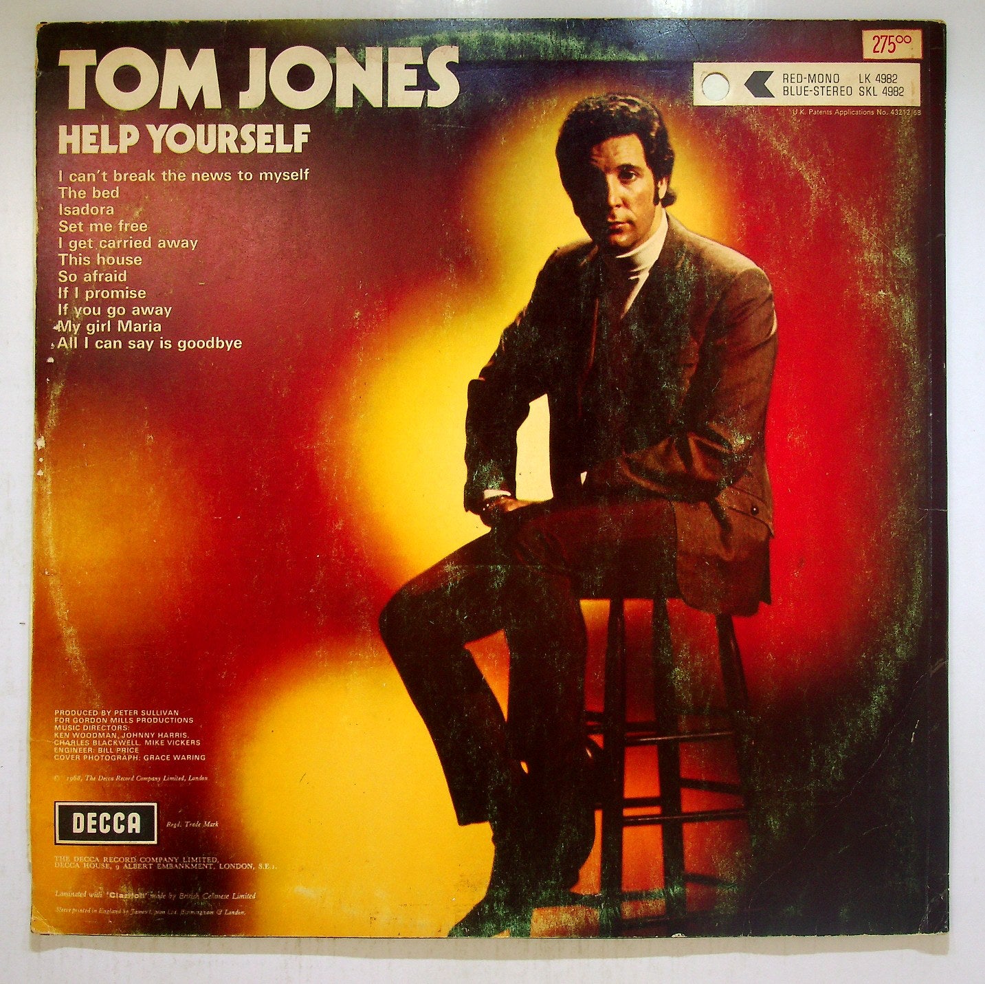 EBOND Tom Jones - Help Yourself Vinile V116095