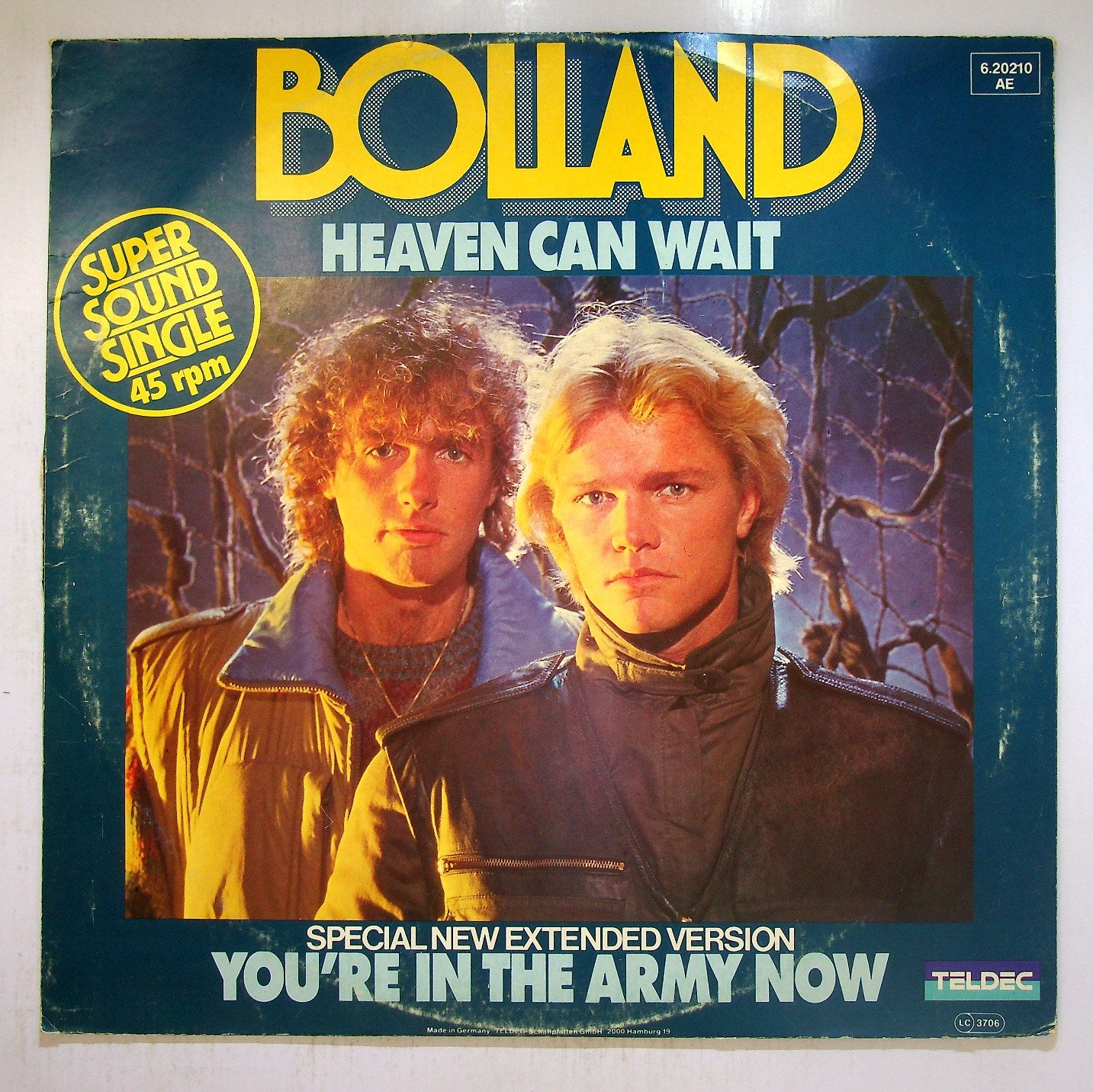 EBOND Bolland - Heaven Can Wait / You're In The Army Now Vinile V116097