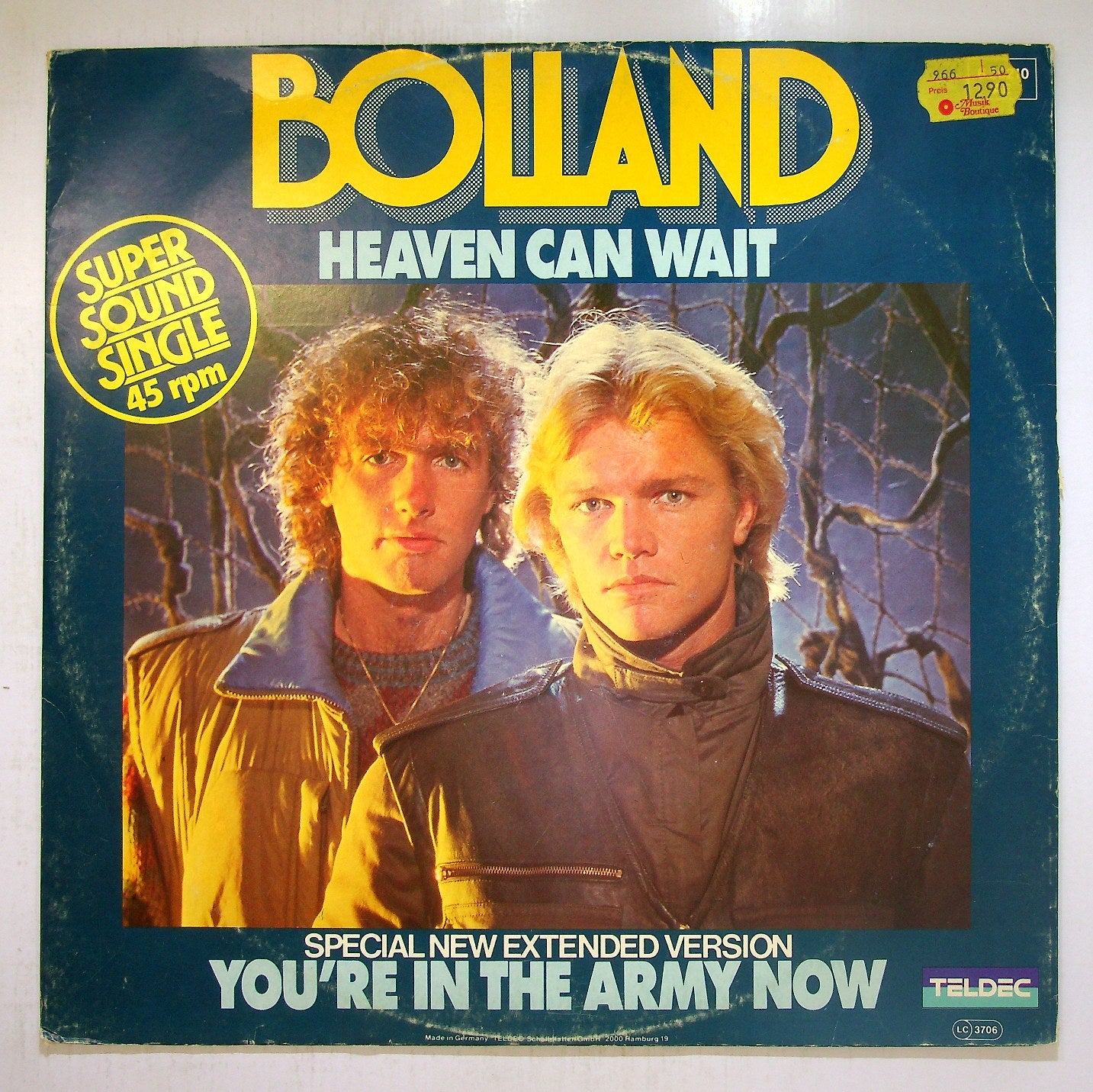 EBOND Bolland - Heaven Can Wait / You're In The Army Now Vinile V116097