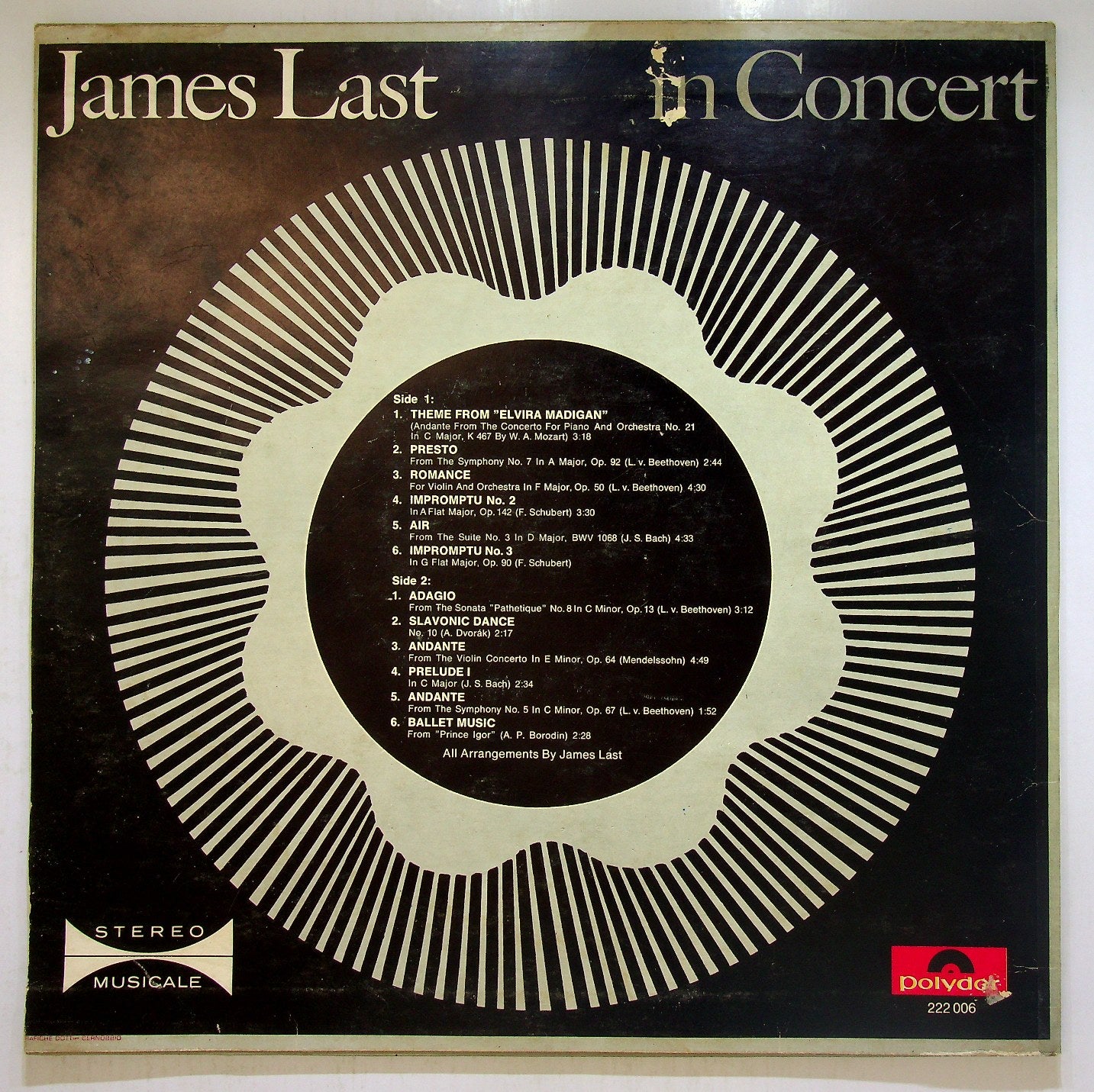 EBOND James Last - In Concert Vinile V116102