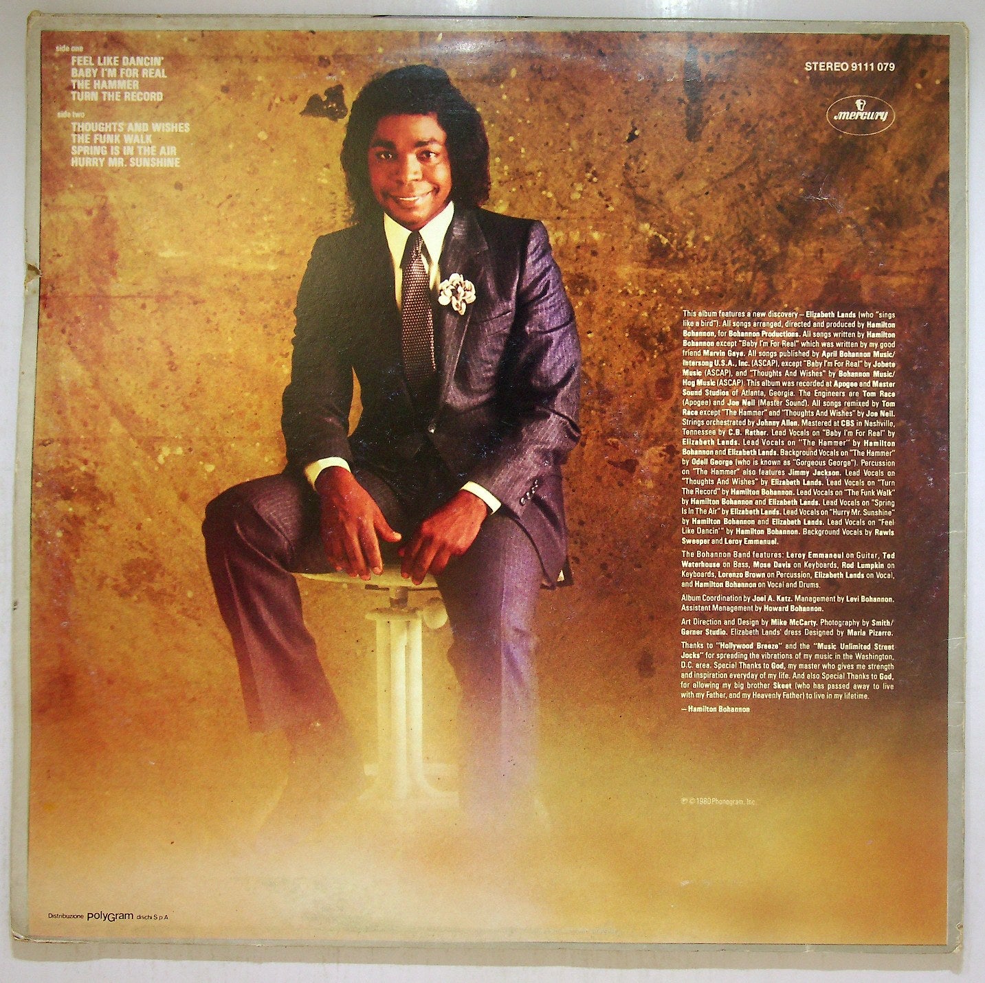 EBOND Bohannon - Music In The Air Vinile V116107