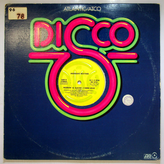 EBOND Midnight Rhythm - Workin' & Slavin' / I Need Love Vinile V116137