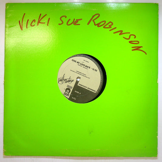 EBOND Vicki Sue Robinson - Give My Love Back / I'm Here & I'm Hot Vinile V116144