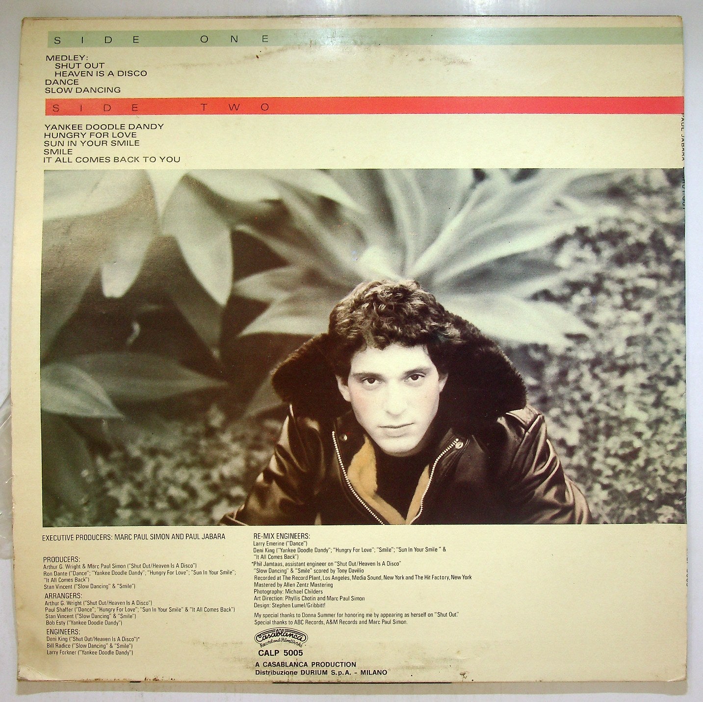 EBOND Paul Jabara - Shut Out Vinile V116148