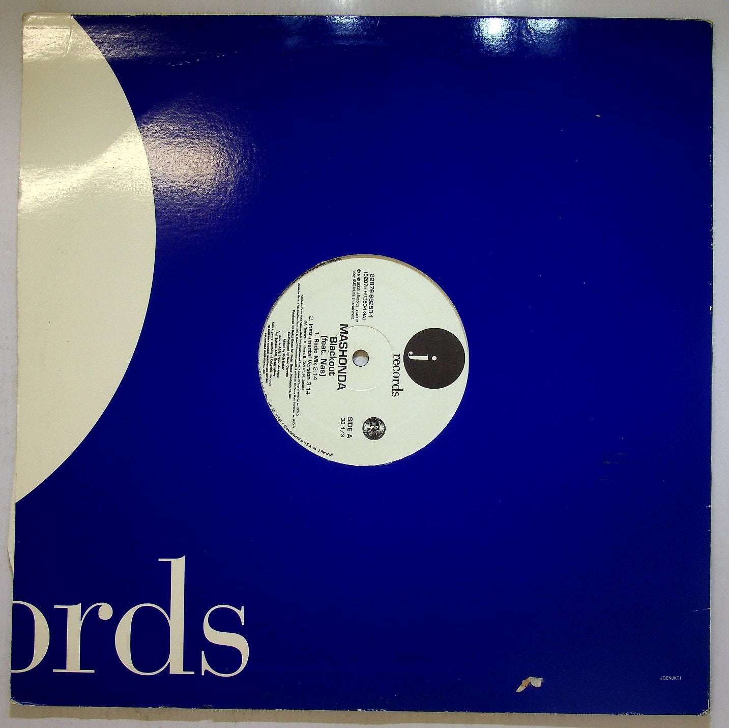 EBOND Mashonda Feat. Nas - Blackout Vinile V117015