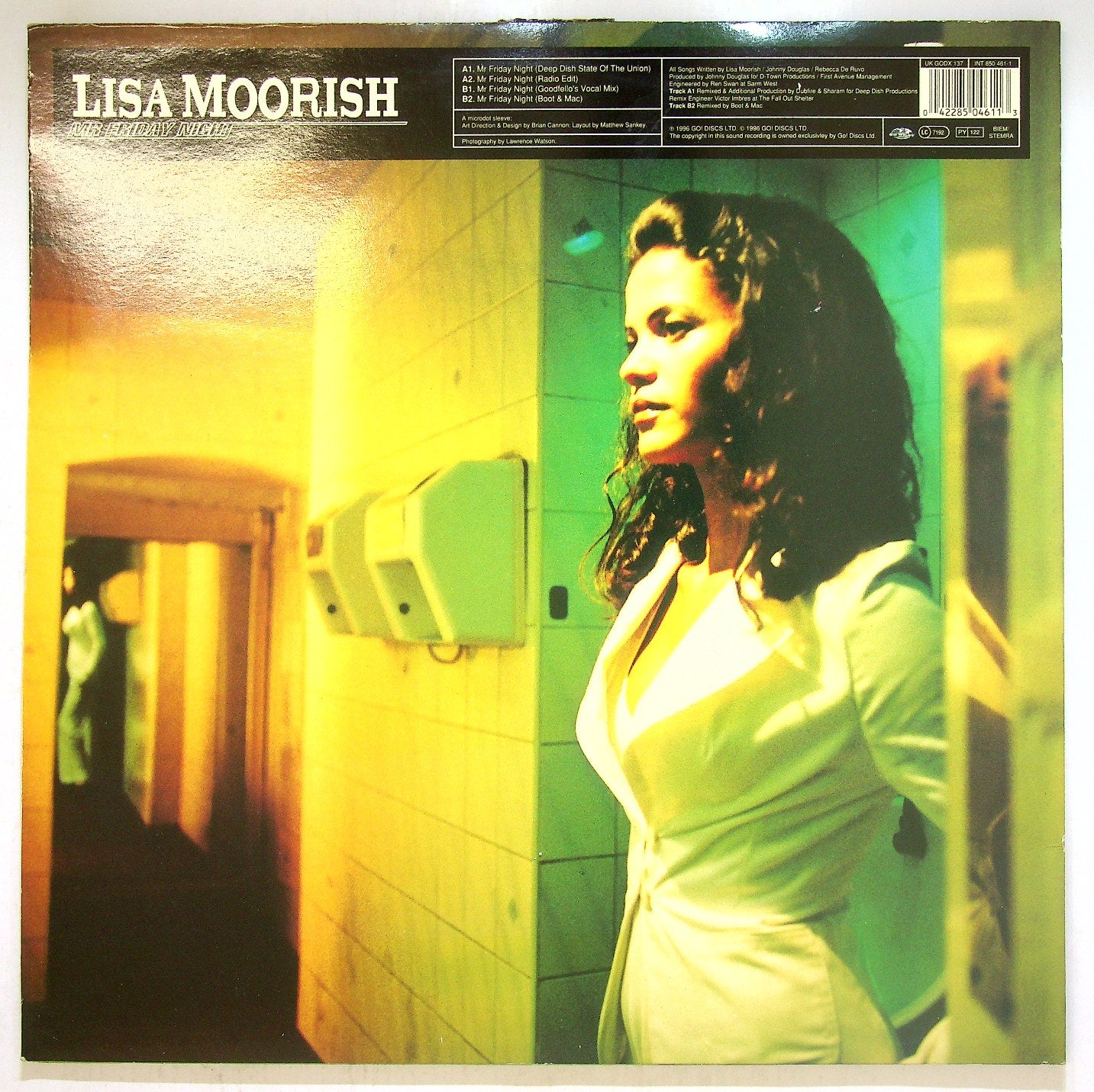 EBOND Lisa Moorish - Mr Friday Night Vinile V117017
