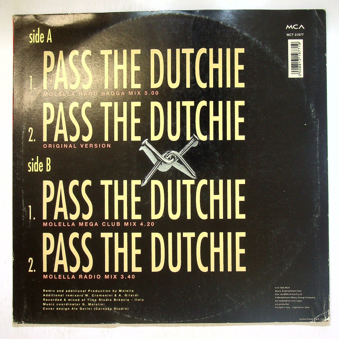 EBOND Molella 's Musical Youth - Pass The Dutchie (Remix) Vinile V117039