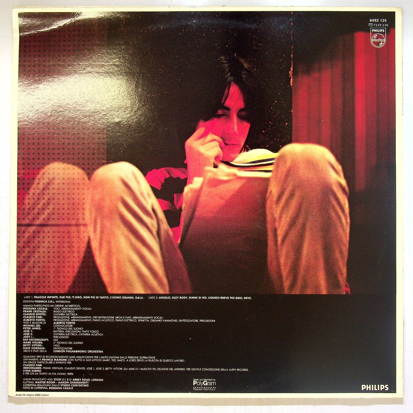 EBOND Alberto Fortis - Fragole Infinite Vinile V117057