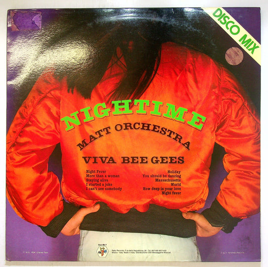 EBOND Matt Orchestra - Nightime / Viva Bee Gees Vinile V117066