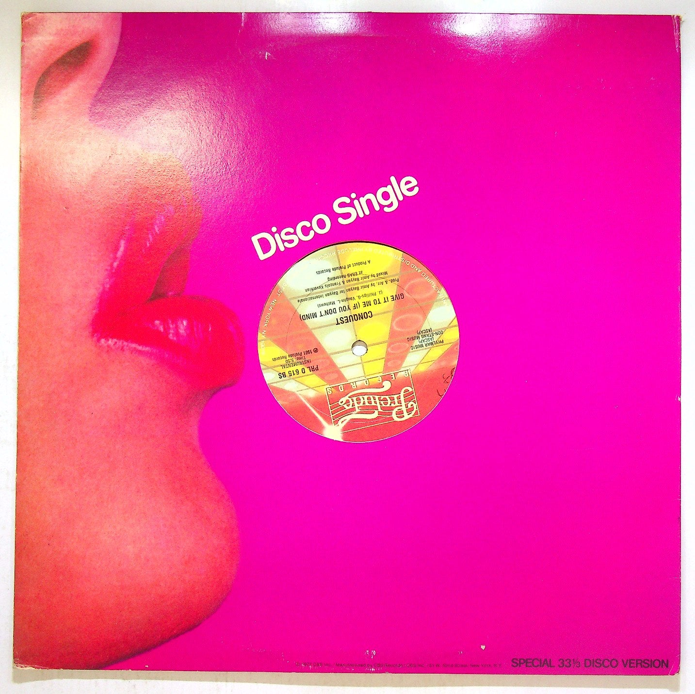 EBOND Conquest - Give It To Me (If You Don't Mind) Vinile V117067