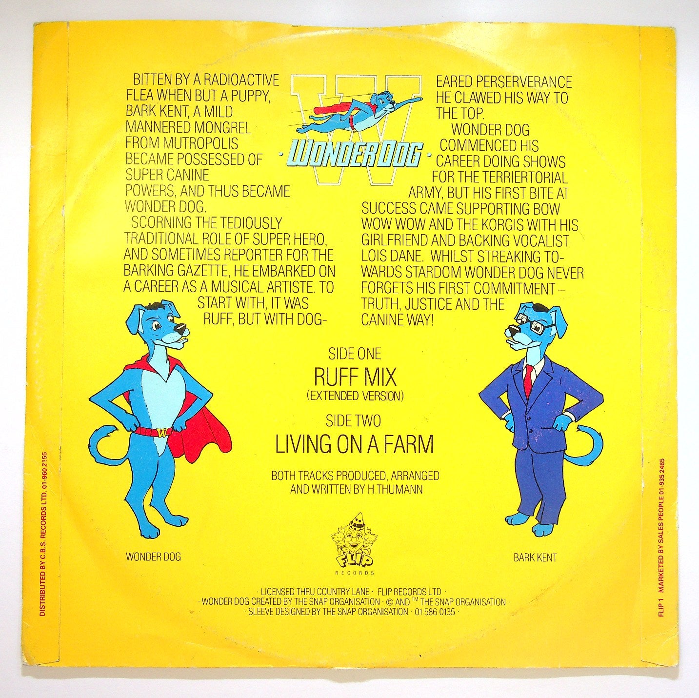 EBOND Wonder Dog - Ruff Mix Vinile V117110