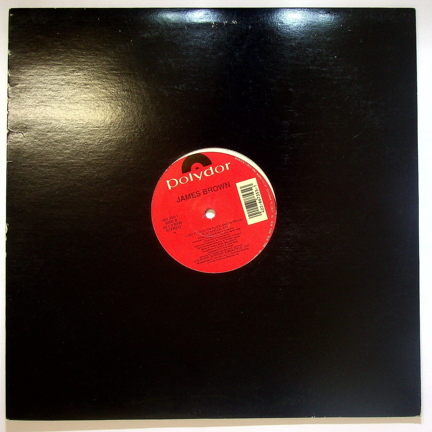 EBOND James Brown - Say It Loud I'm Black And I'm Proud Vinile V118020