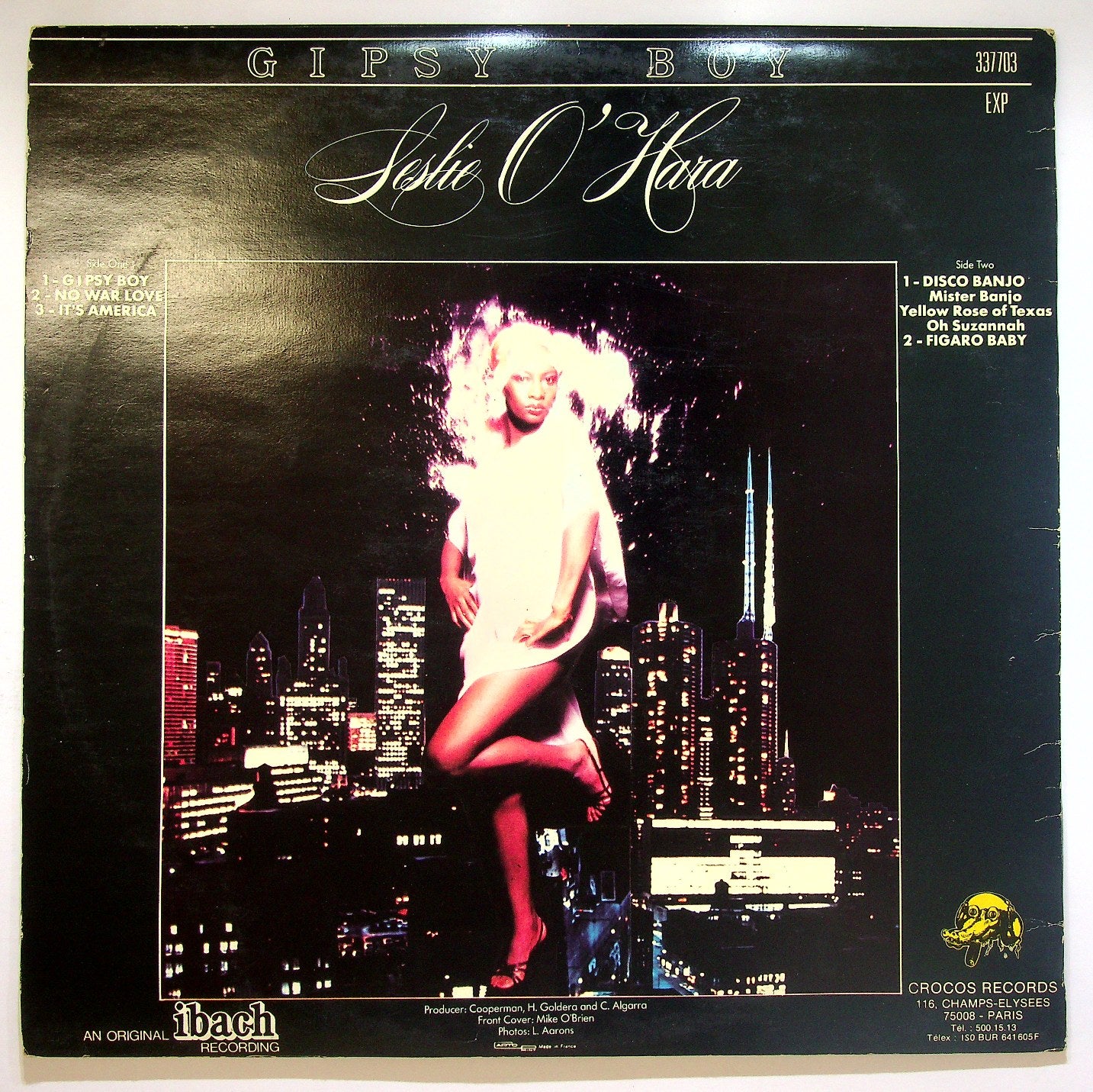 EBOND Leslie O'Hara - Gipsy Boy Vinile V118028