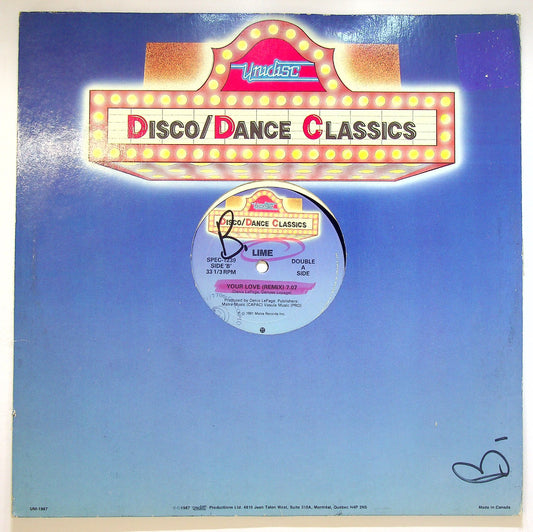 EBOND Lime - Come & Get Your Love (Remix) / Your Love (Remix) Vinile V118038