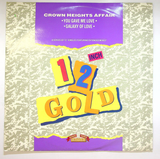 EBOND Crown Heights Affair - You Gave Me Love / Galaxy Of Love Vinile V118039