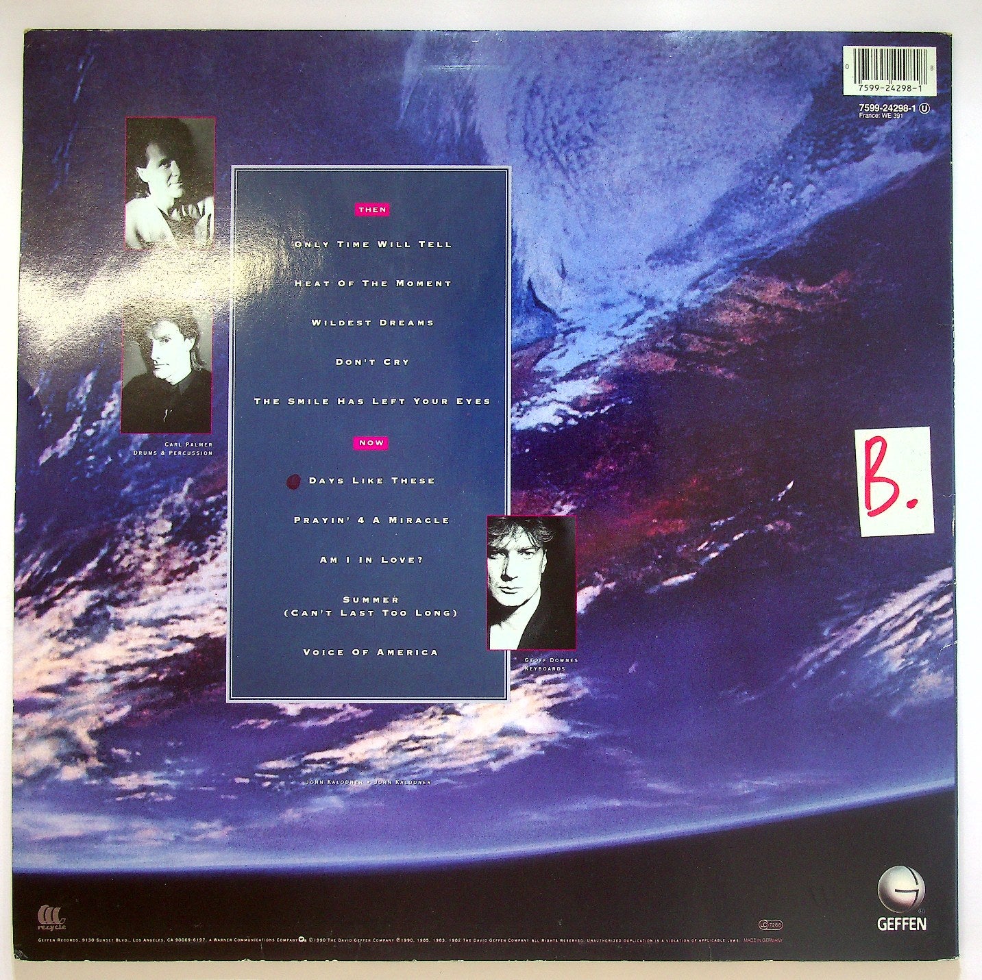 EBOND Asia - Then & Now Vinile V118040