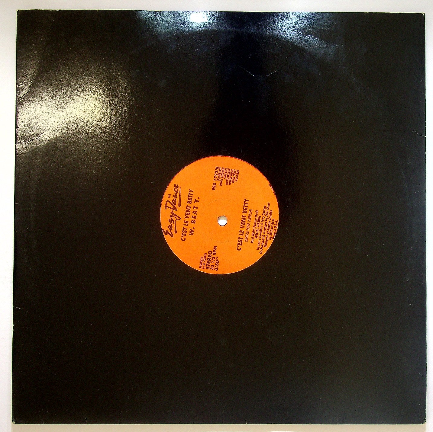 EBOND W. Beat Y. - Moments In Love Vinile V118045