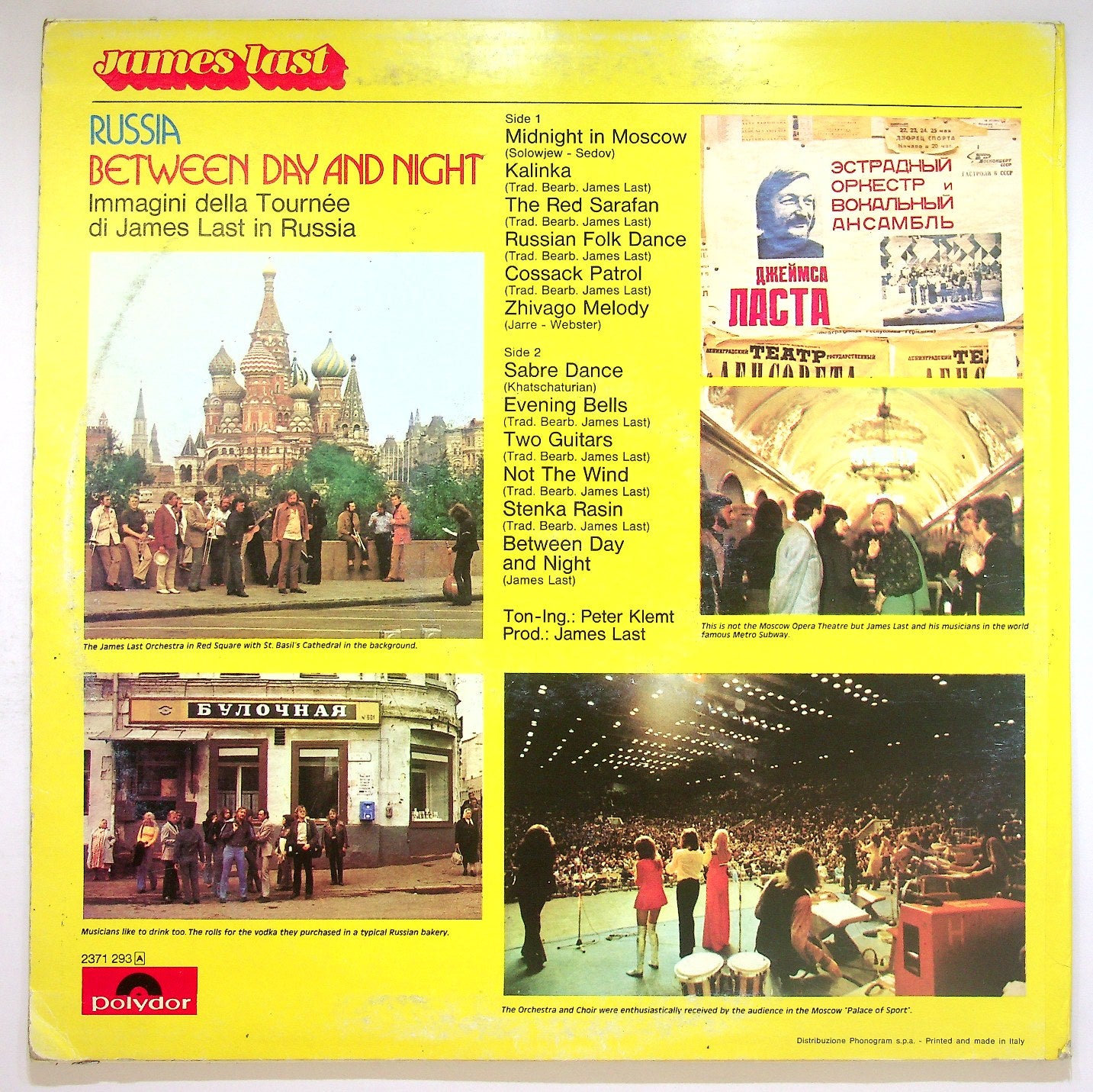 EBOND James Last - Russia - Between Day And Night Vinile V118048