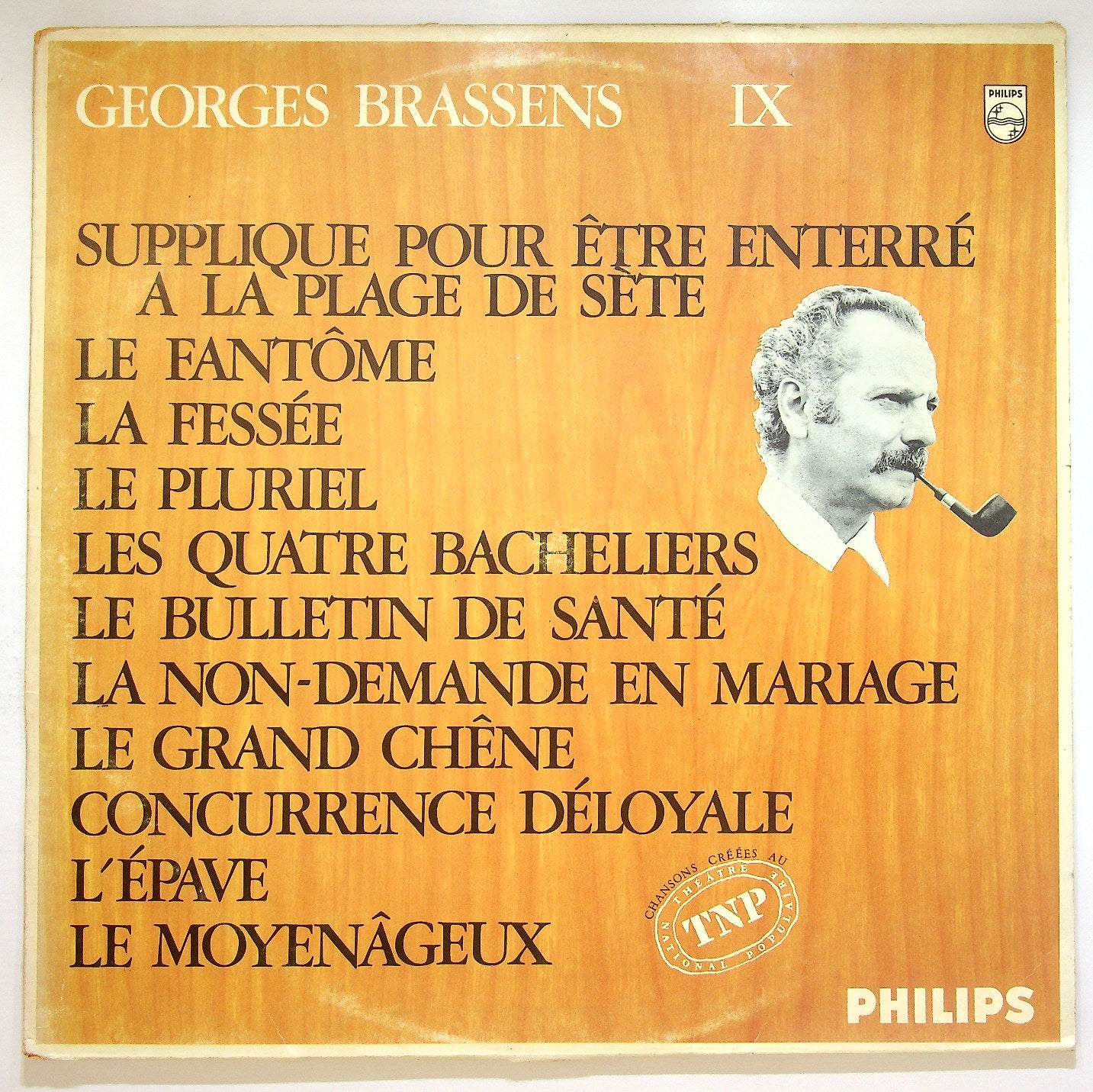 EBOND Georges Brassens - IX Vinile V118057