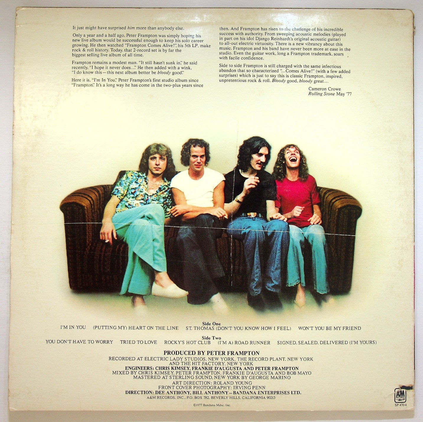 EBOND Peter Frampton - I'm In You Vinile V118061