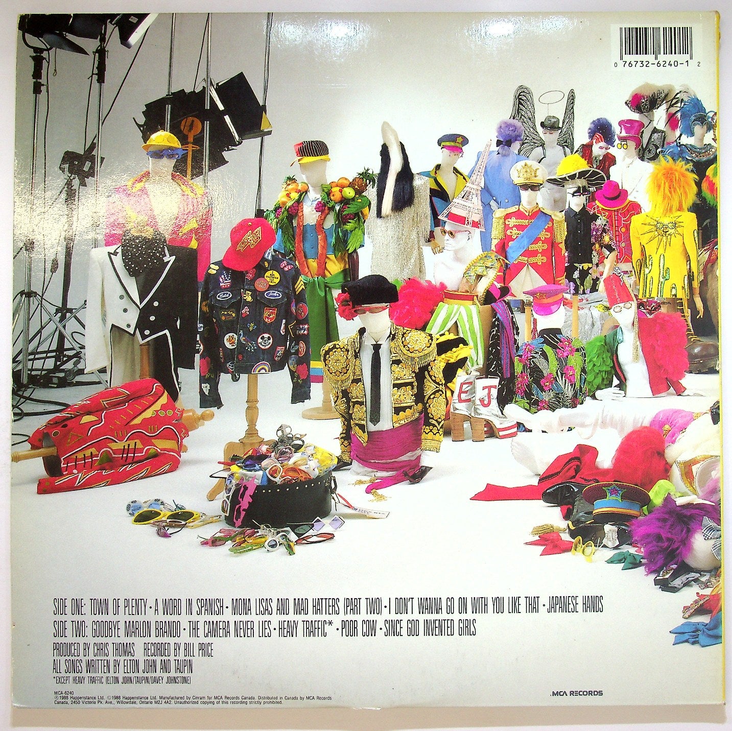 EBOND Elton John - Reg Strikes Back Vinile V118066