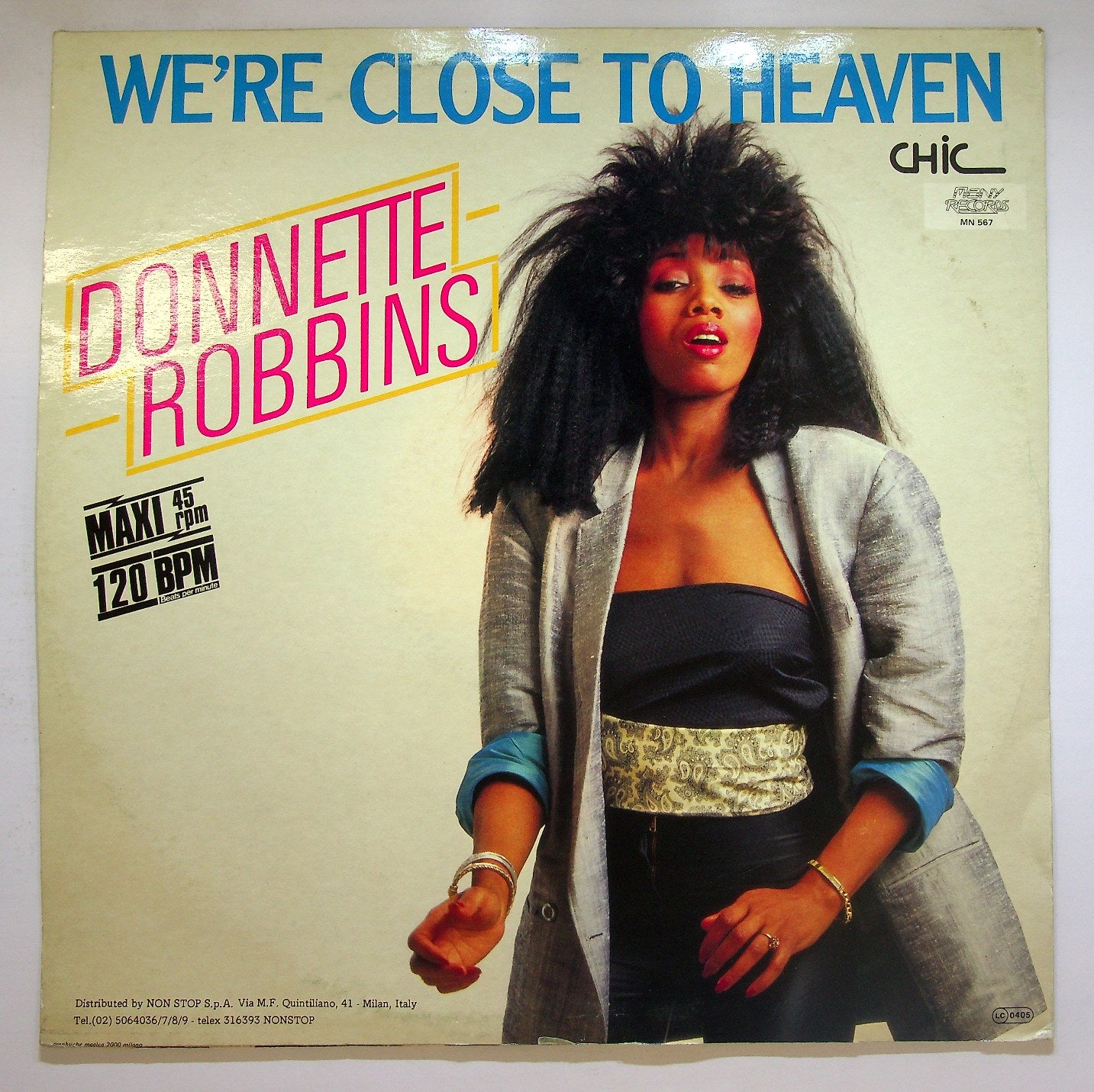 EBOND Donnette Robbins - We're Close To Heaven Vinile V118105