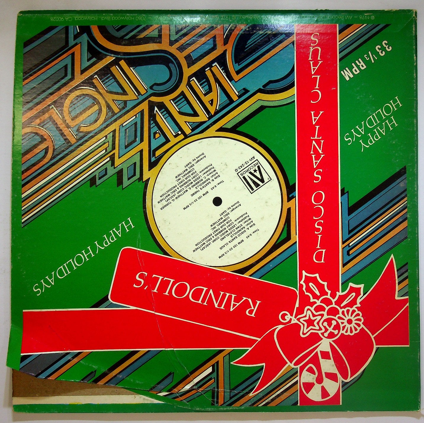 EBOND Raindolls - Disco Santa Claus / Santa's Theme Vinile V118106