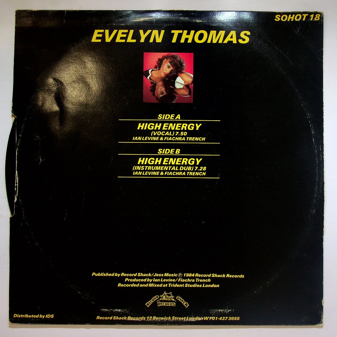 EBOND Evelyn Thomas - High Energy Vinile V118110